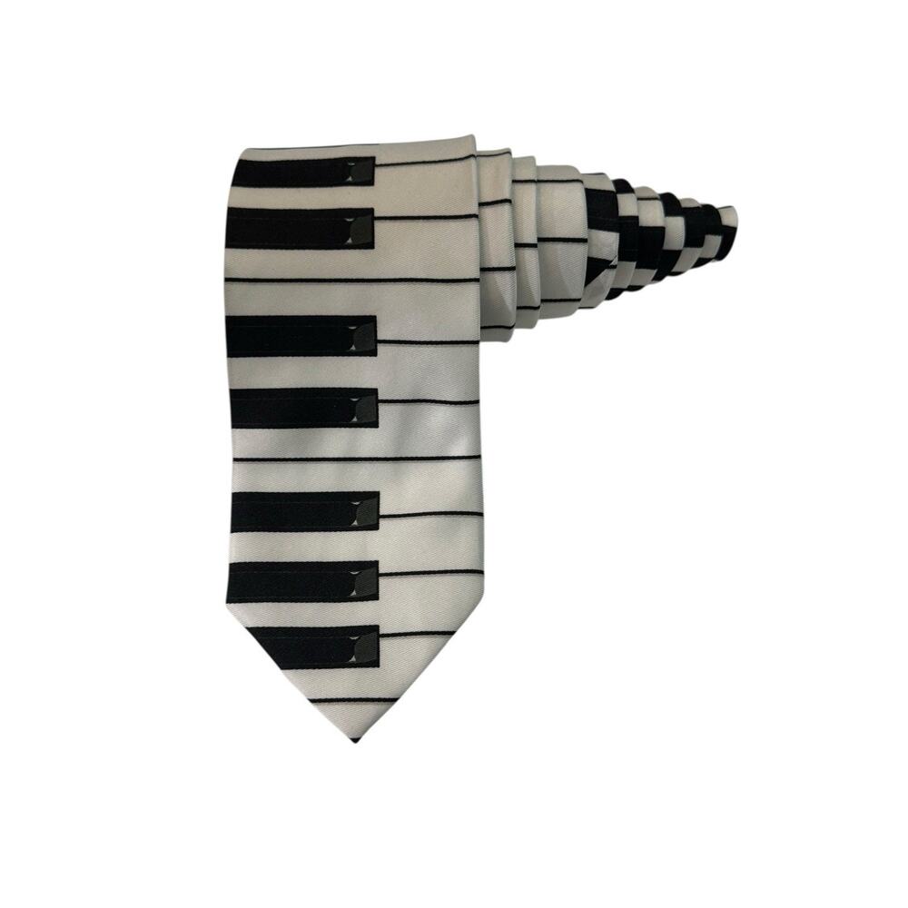 Wild Ties Piano Keyboard Musician Novelty Necktie